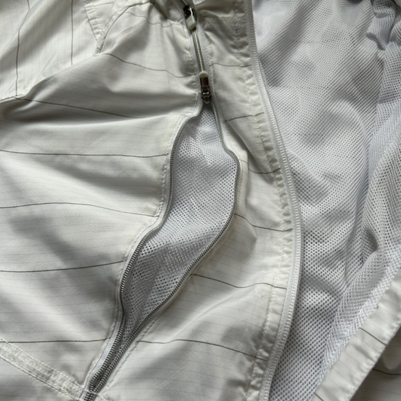 Athleta white lite weight zip jacket - Picture 10 of 12